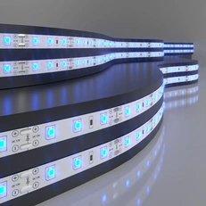 Фото товара Светодиодная лента Лента светодиодная 12V 4,8W 60Led 2835 IP20 синий, 5м