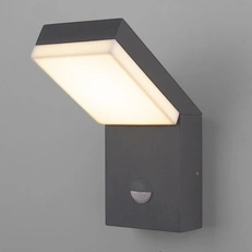 Фото товара Уличный настенный светильник Sensor с датчиком движения 1541 TECHNO LED серый