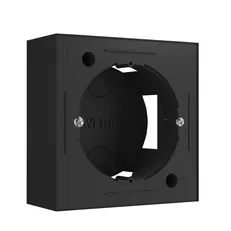 Изображение Коробка для накладного монтажа (черный) W8000008