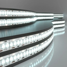 Фото товара Светодиодная лента Лента светодиодная 12V 16W 240Led 2835 IP65 холодный белый, 5м