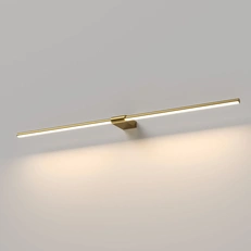 Изображение Cветильник настенный светодиодный Luar латунь 4000K 40153/LED