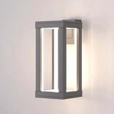 Фото товара Уличный настенный светодиодный светильник Frame LED IP54 1527 TECHNO LED серый