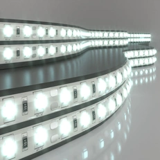 Фото товара Светодиодная лента Лента светодиодная 12V 14,4W 60Led 5050 IP65 холодный белый, 5м
