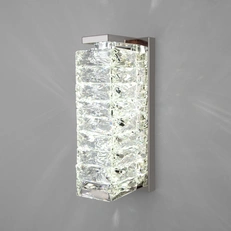Изображение Настенный светильник с хрусталем 40259 LED хром