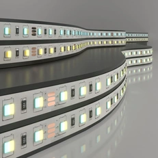 Фото товара Светодиодная лента Лента светодиодная 24V 10W 60LED 5050 IP20 MIX теплый белый/холодный белый, 5м