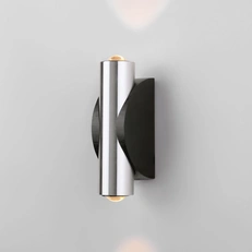 Фото товара Настенный светодиодный светильник Steel LED 40109/LED чёрный/сталь