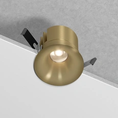 Фото товара Светильник встраиваемый светодиодный Bliss 15W 4000K латунь 25070/LED