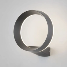 Фото товара Уличный настенный светодиодный светильник Ring IP54 1710 TECHNO LED серый
