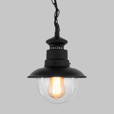 Фото товара Talli H черный уличный подвесной светильник IP44 GL 3002H