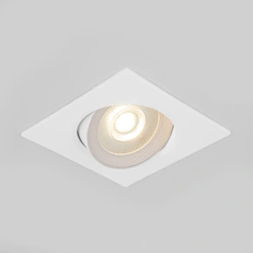 Изображение Встраиваемый точечный светодиодный светильник 9915 LED 6W WH белый