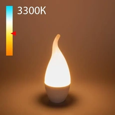 Фото товара Светодиодная лампа Свеча на ветру CA37 8W 3300K E14 BLE1431
