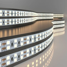 Фото товара Лента светодиодная 240LED 18W IP20 двухрядная 3300К теплый белый 2835 24V 240Led 18W IP20