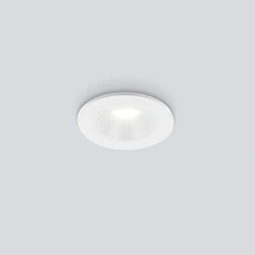 Фото товара Встраиваемый точечный светодиодный светильник 25025/LED 3W 4200K WH белый
