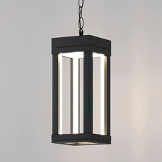 Фото товара Уличный подвесной светодиодный светильник Frame LED IP54 1528 TECHNO LED черный