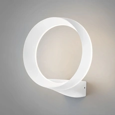 Фото товара Уличный настенный светодиодный светильник Ring IP54 1710 TECHNO LED белый