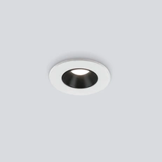 Фото товара Встраиваемый точечный светодиодный светильник 25025/LED 3W 4200K WH/BK белый/черный