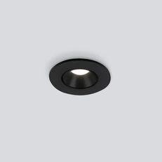 Фото товара Встраиваемый точечный светодиодный светильник 25025/LED 3W 4200K BK черный