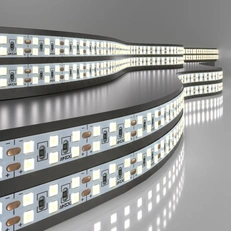 Фото товара Лента светодиодная 240LED 18W IP20 двухрядная 6500К холодный белый 2835 24V 240Led 18W IP20