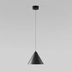 Фото товара Светильник подвесной светодиодный Conus 13W 3000K черный 50316 LED