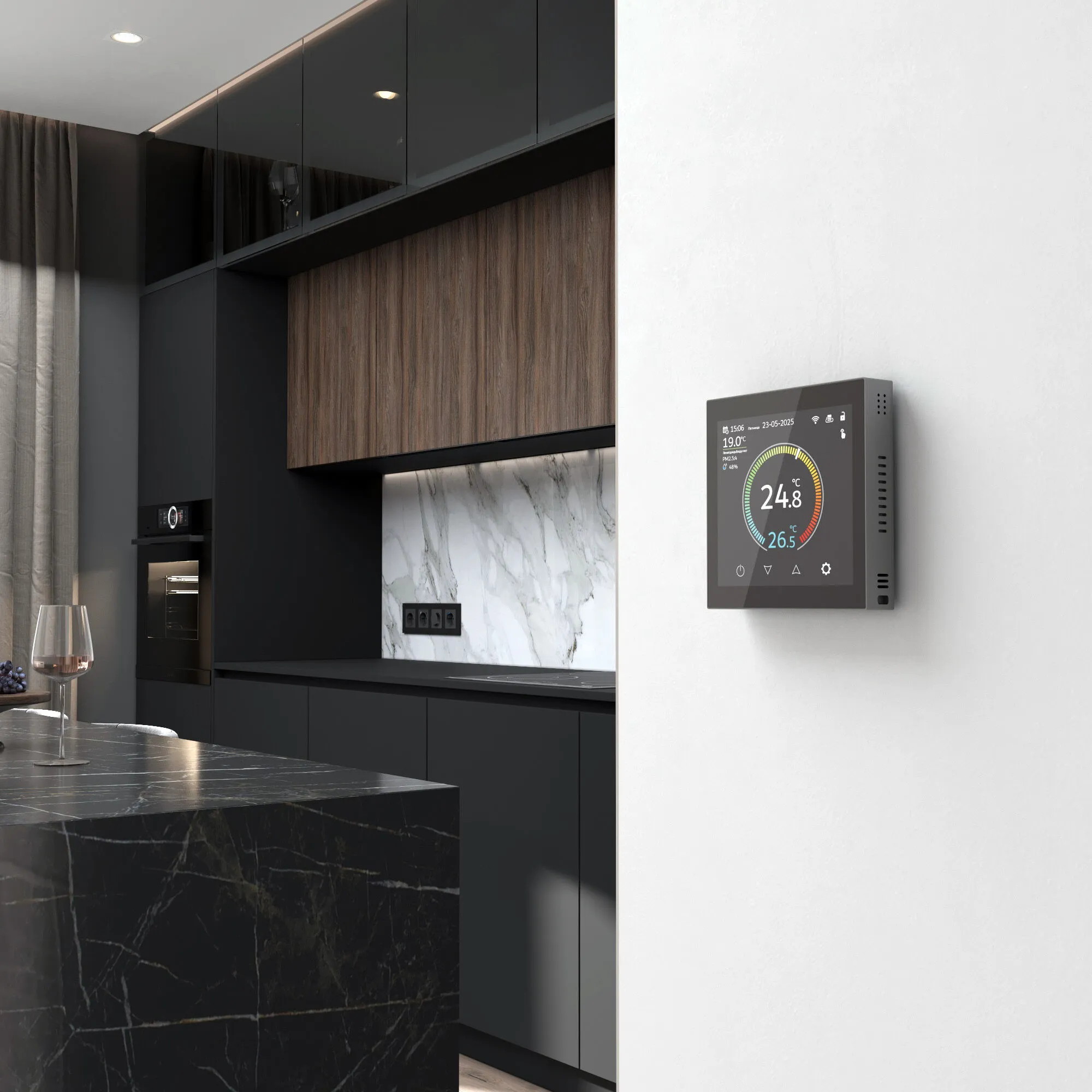 акцентный черный